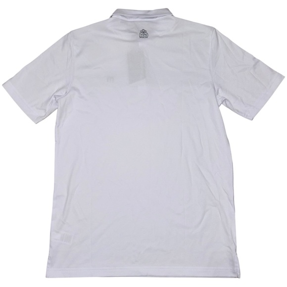 Travis Mathew Coastal Chest Stripe Polo Size Medium White New w/ Tags - Picture 13 of 16